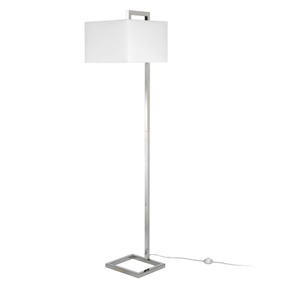 Nickel Floor Lamp w/ Shade