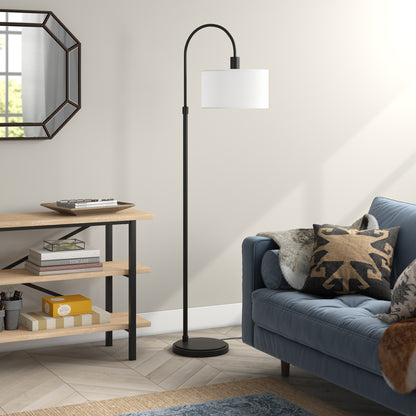 Black Floor Lamp w/ Shade