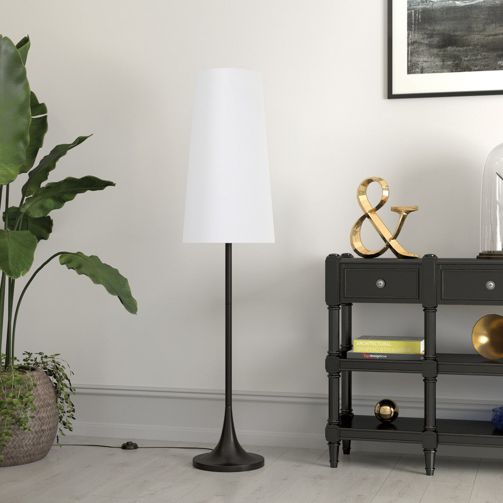 Black Floor Lamp w/ Shade