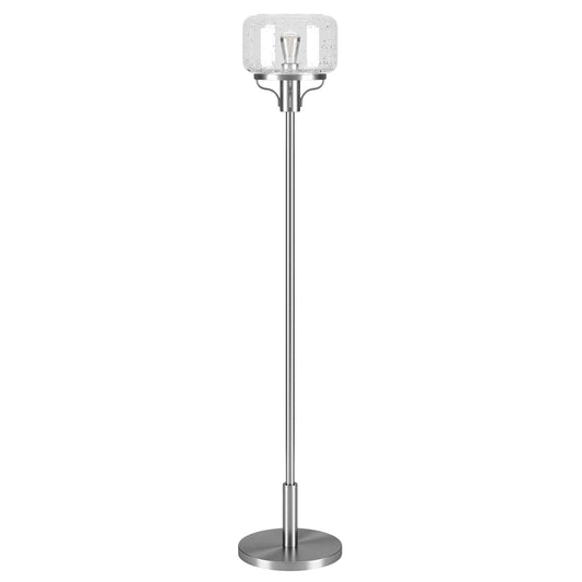 Nickel Floor Lamp w/ Shade