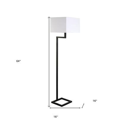 Black Floor Lamp w/ Shade