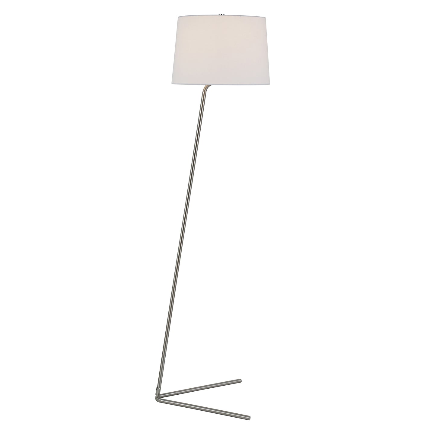 Nickel Floor Lamp w/ Shade