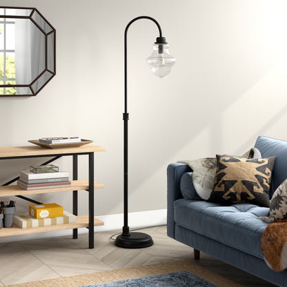 Black Floor Lamp w/ Shade