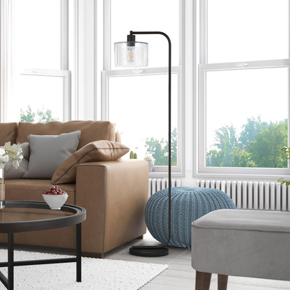 Black Floor Lamp w/ Shade