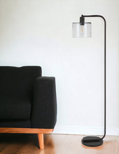 Black Floor Lamp w/ Shade