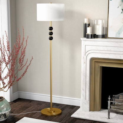 Black Floor Lamp w/ Shade