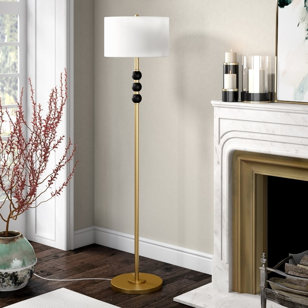 Black Floor Lamp w/ Shade