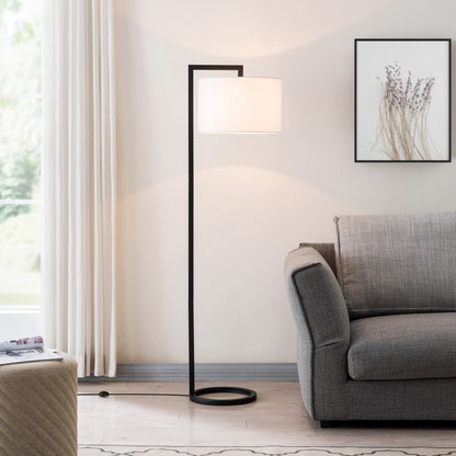 Black Floor Lamp w/ Shade