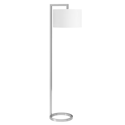 Nickel Floor Lamp w/ Shade