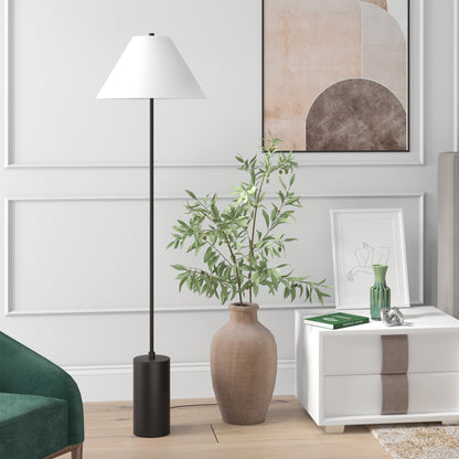 Black Floor Lamp w/ Shade