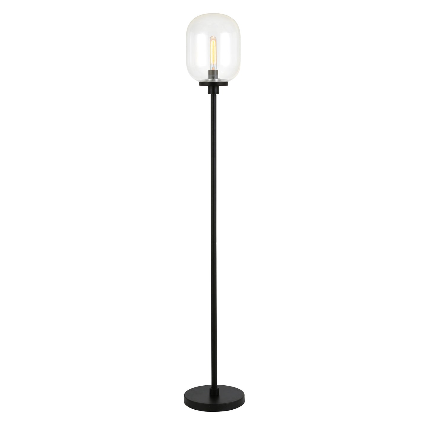 Black Floor Lamp w/ Shade