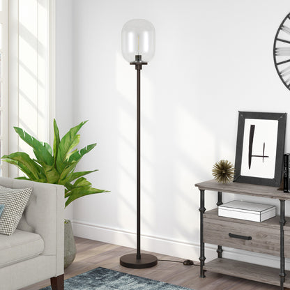 Black Floor Lamp w/ Shade
