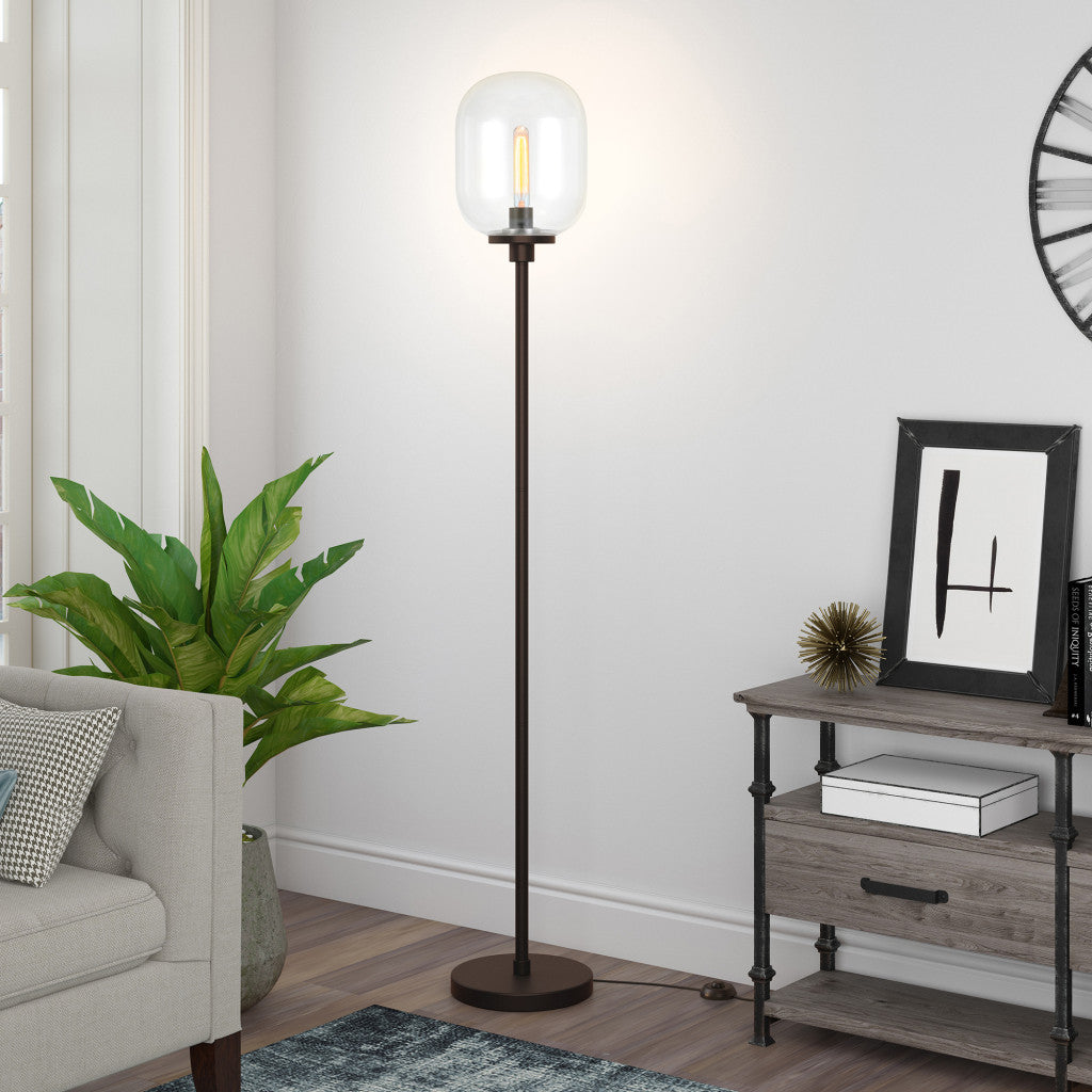 Black Floor Lamp w/ Shade