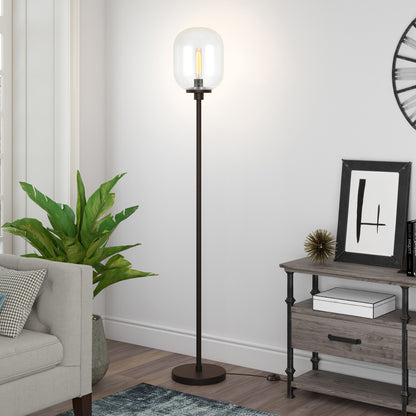 Black Floor Lamp w/ Shade