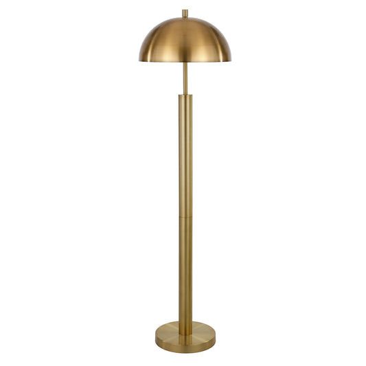 Brass Floor Lamp w/ Shade