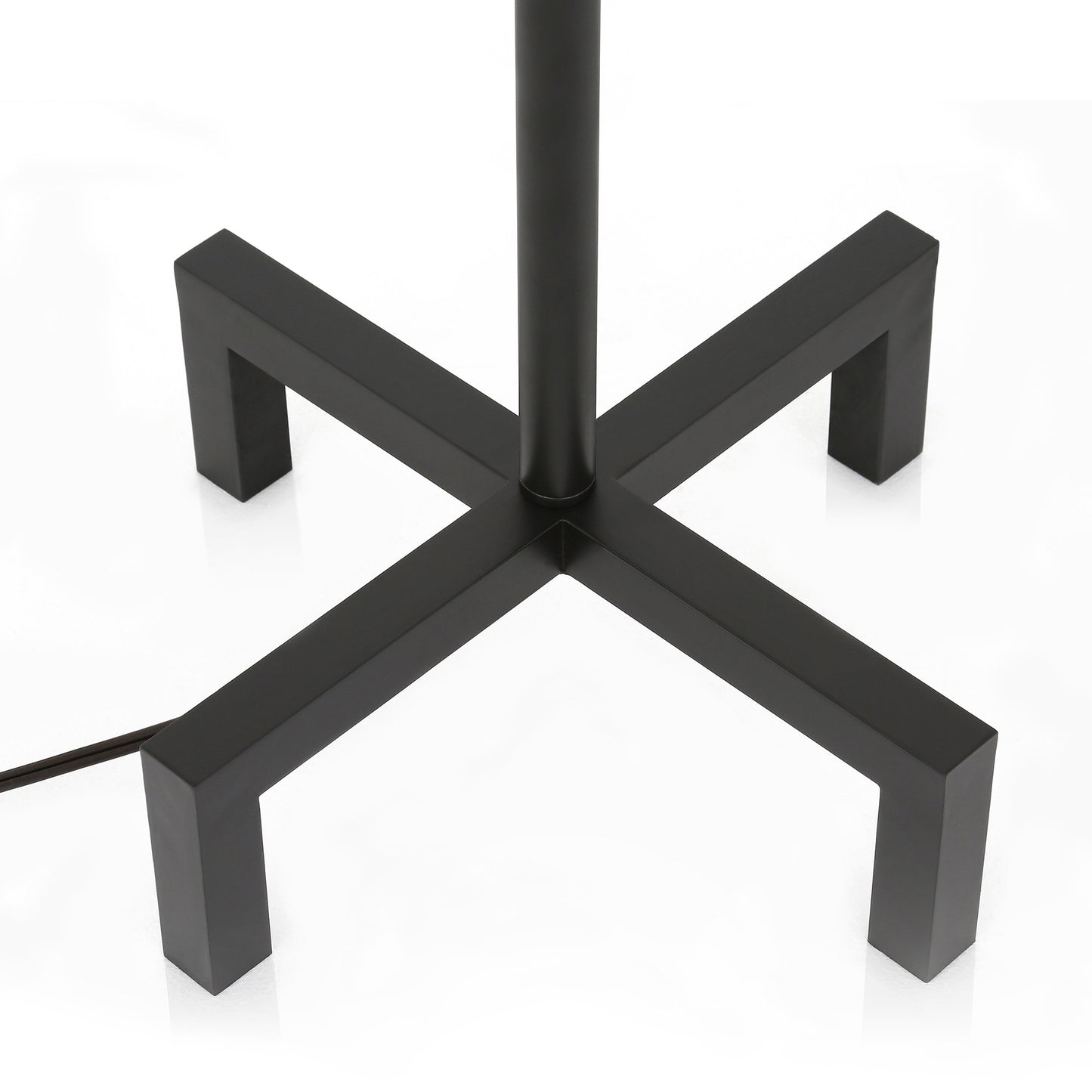 Black Torchiere Floor Lamp w/ Shade