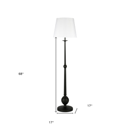 Black Floor Lamp w/ Shade