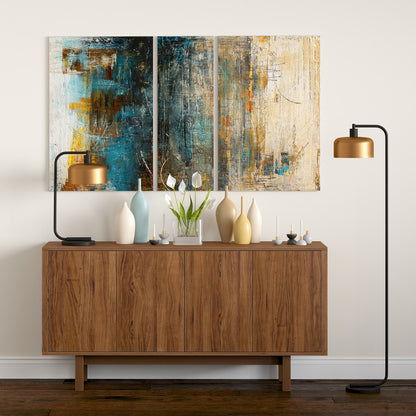 Black Floor Lamp w/ Brass Shade