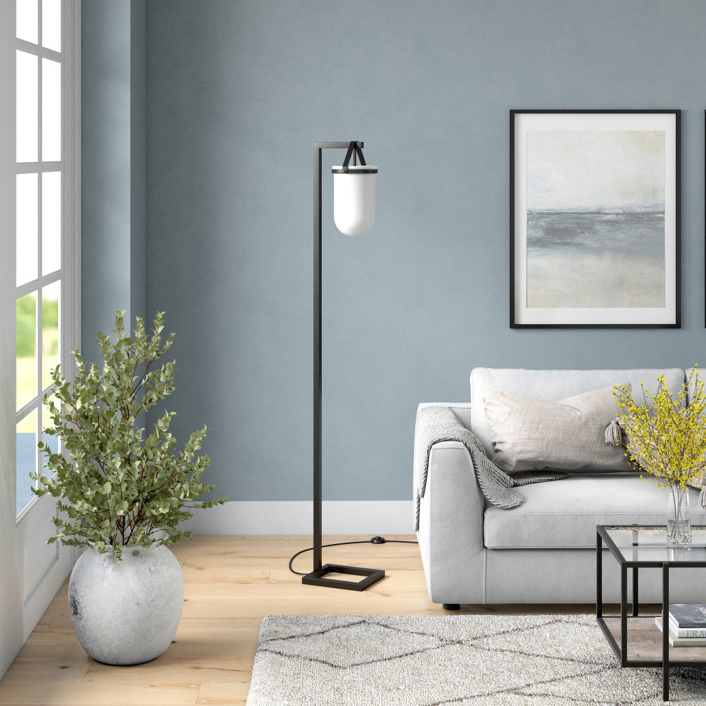 Black Floor Lamp w/ Shade