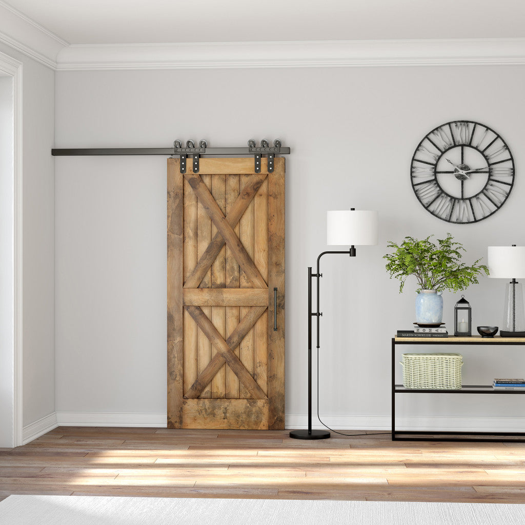 Black Adjustable Floor Lamp w/ Shade