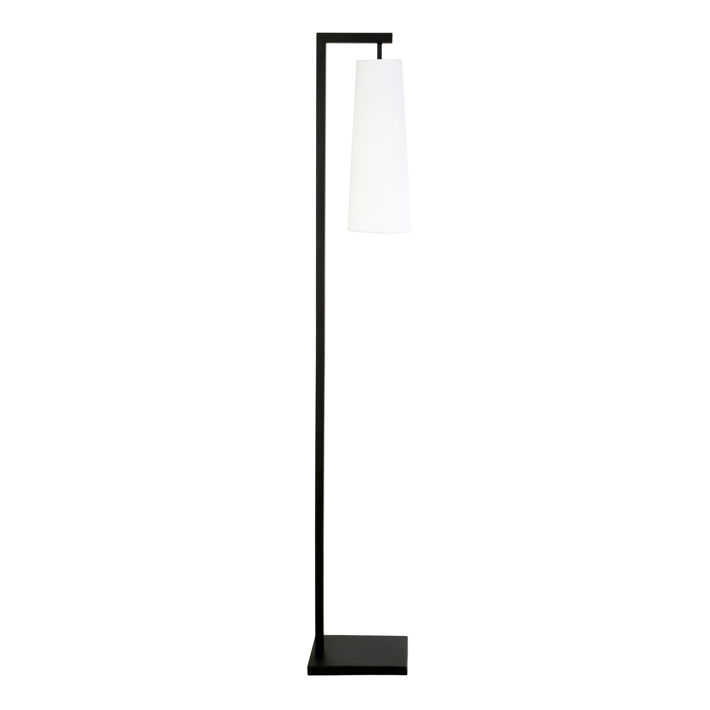 Black Reading Floor Lamp w/ Shade