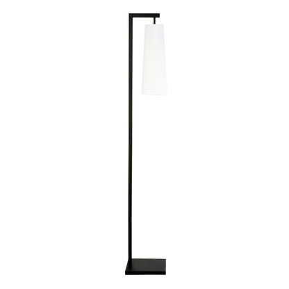 Black Reading Floor Lamp w/ Shade