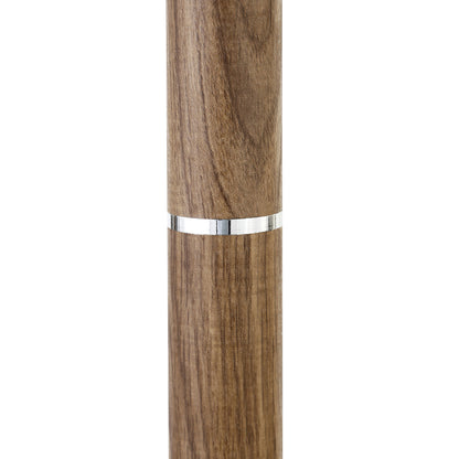 Nickel 2-Light Floor Lamp w/ Shade