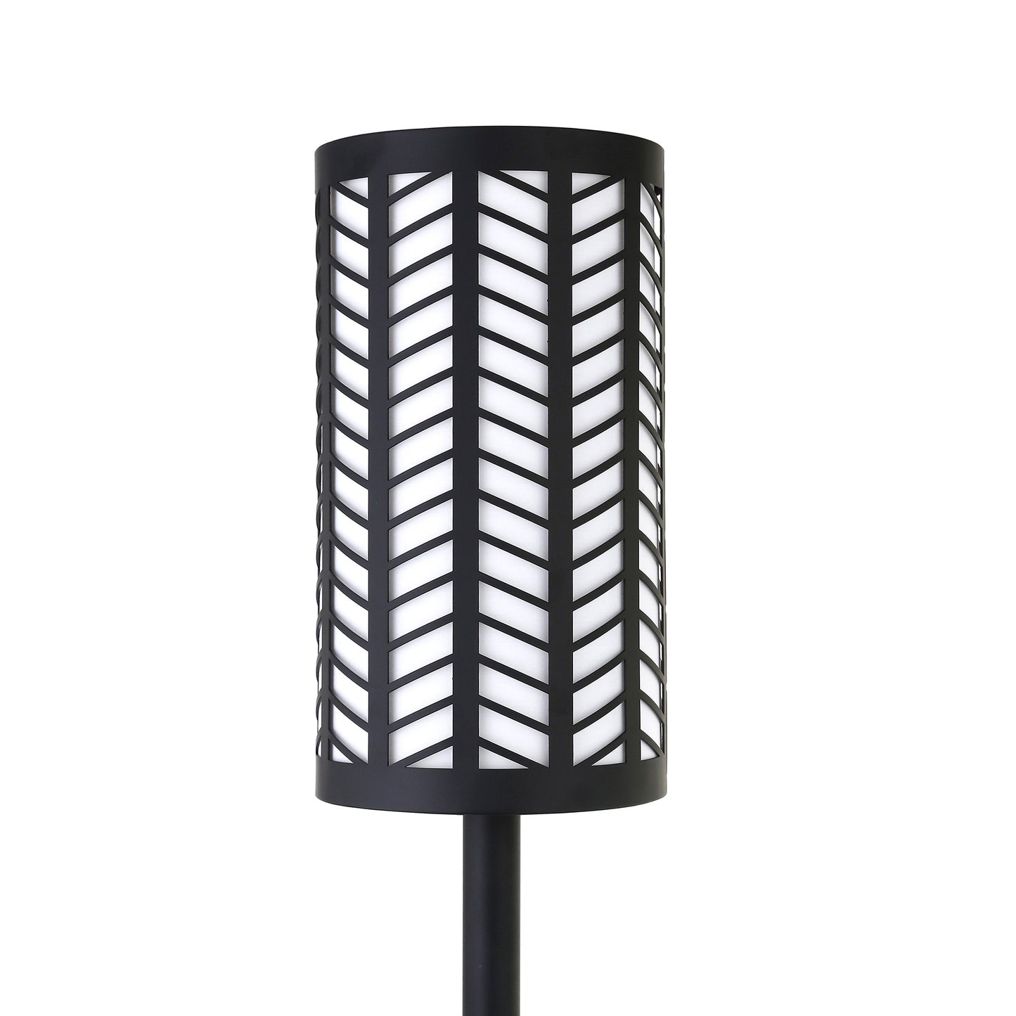 Black Torchiere Floor Lamp w/ Shade