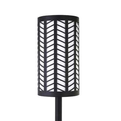 Black Torchiere Floor Lamp w/ Shade