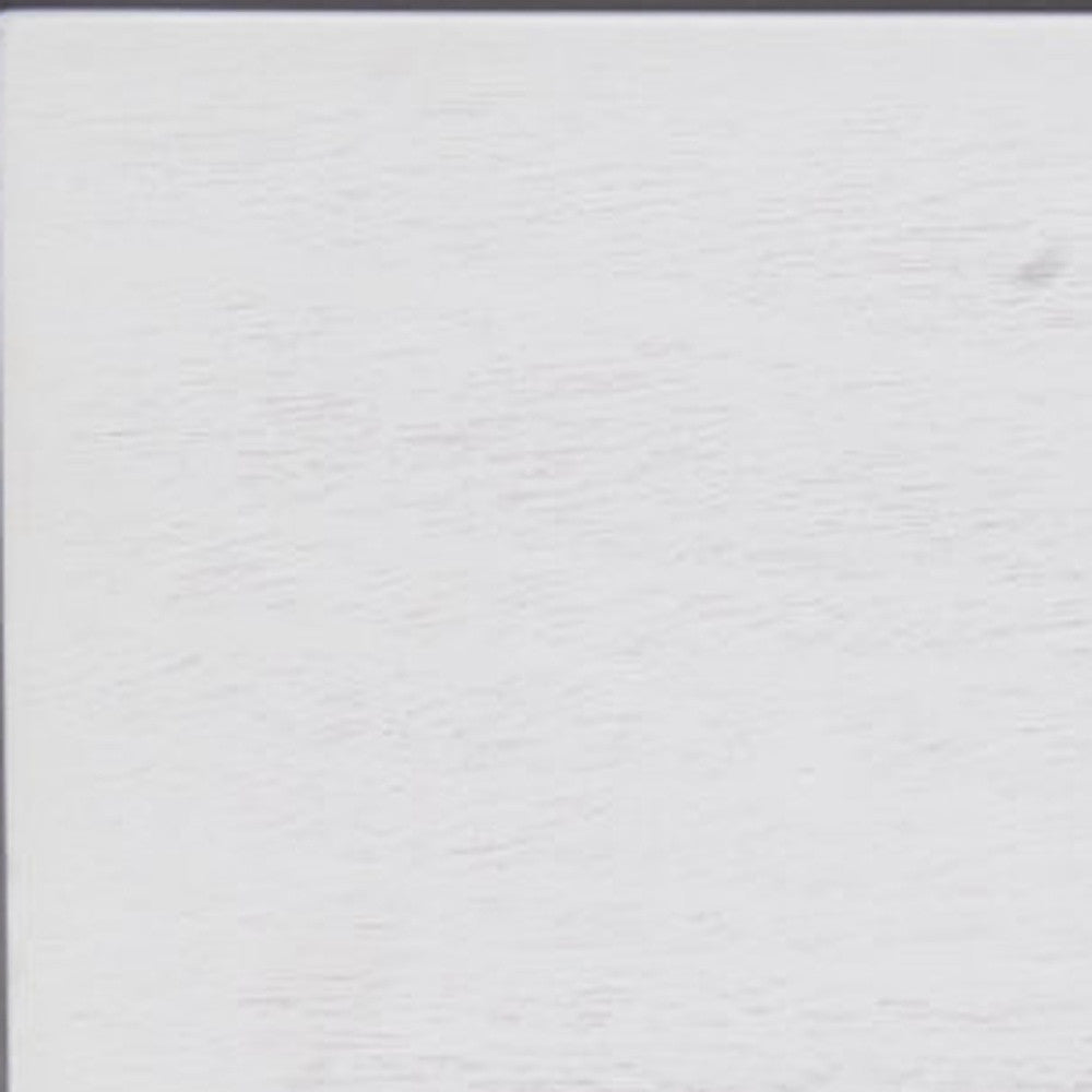 White Solid Wood Five Drawer Dresser image 4