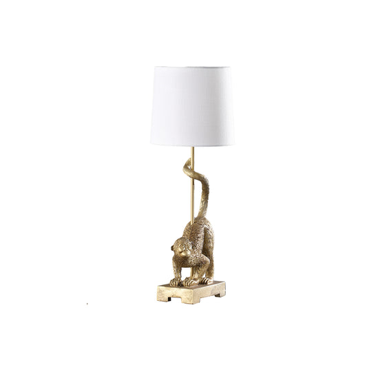 Gold Monkey Table Lamp w/ Shade