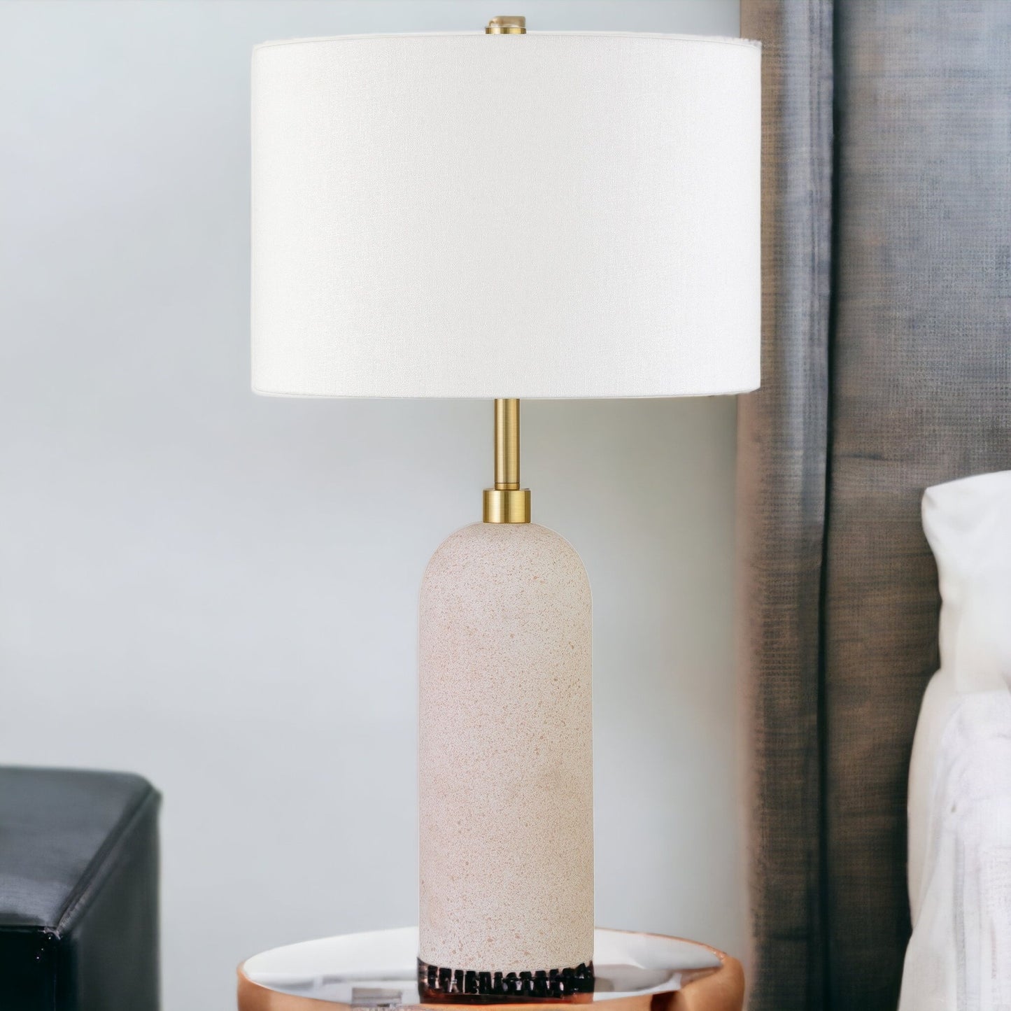 Sand Table Lamp w/ Shade