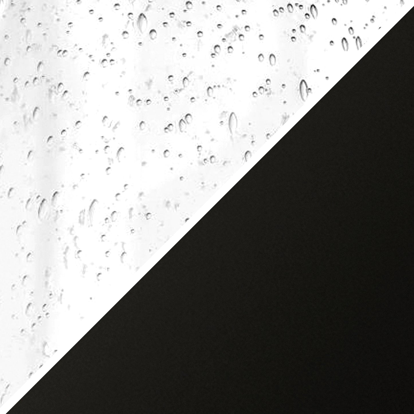 Black & Clear & Glass Table Lamp w/ Shade