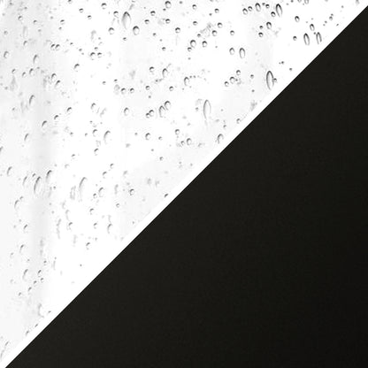 Black & Clear & Glass Table Lamp w/ Shade