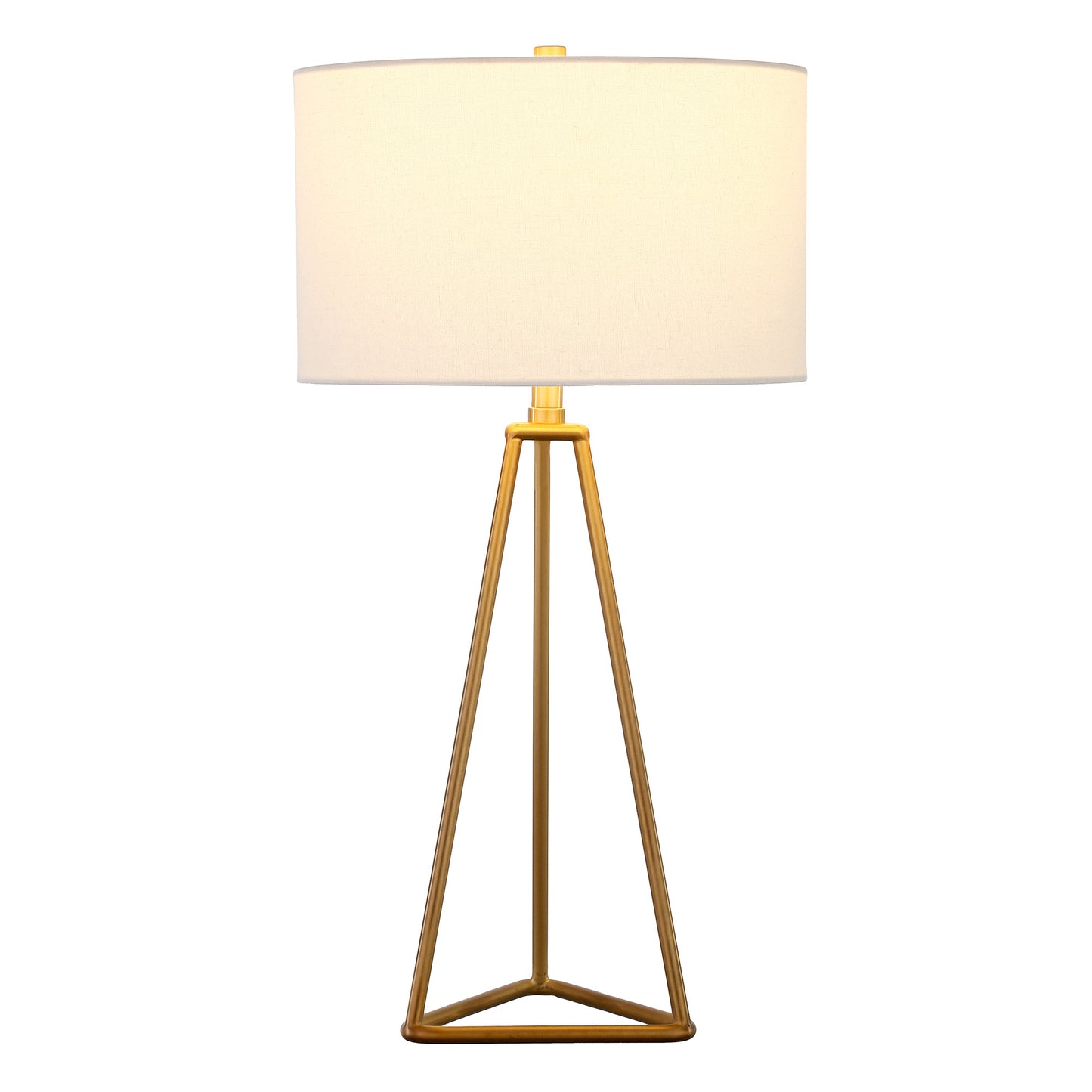 Gold Table Lamp w/ Shade