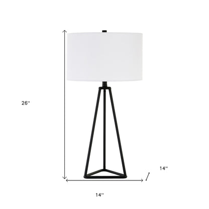 Black Table Lamp w/ Shade