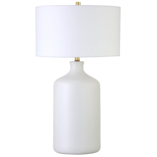White Table Lamp w/ Shade