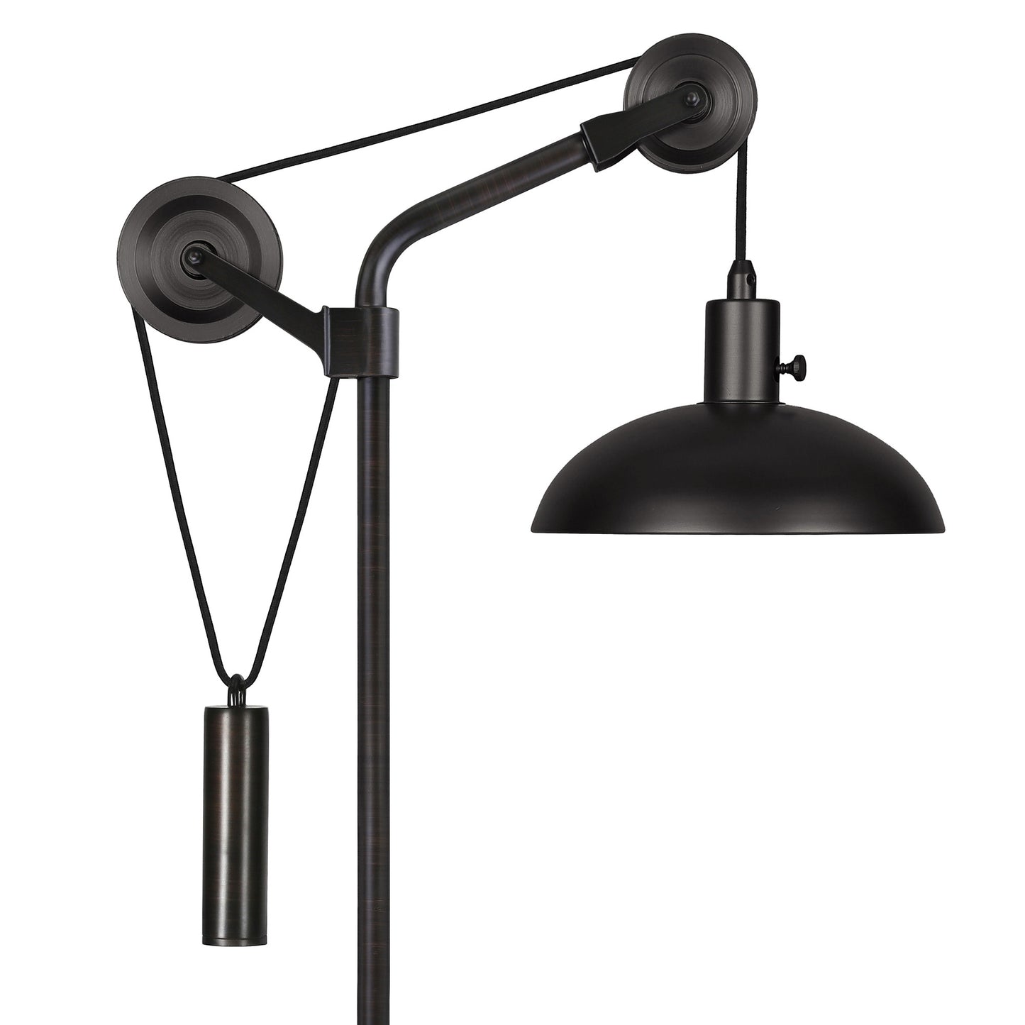 Black Adjustable Desk Table Lamp w/ Shade