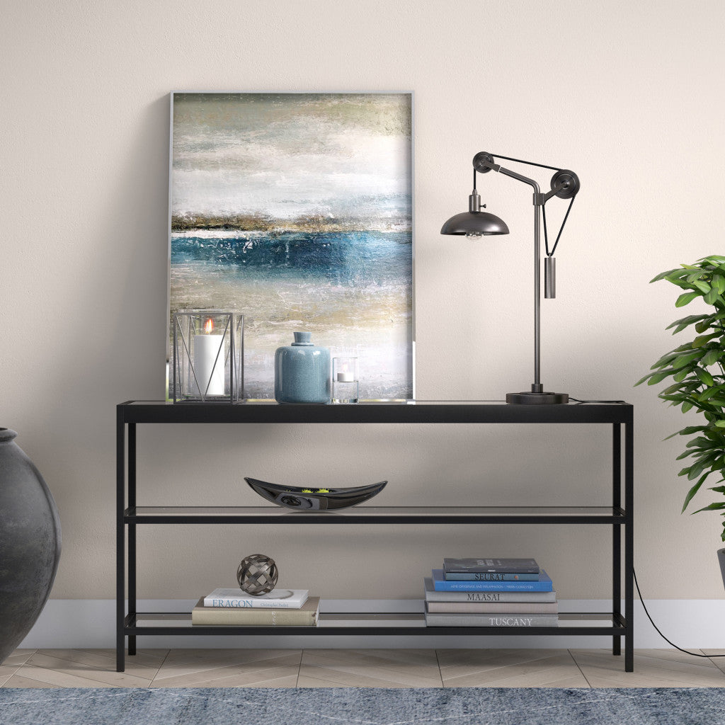 Gray Adjustable Desk Table Lamp w/ Gray Shade