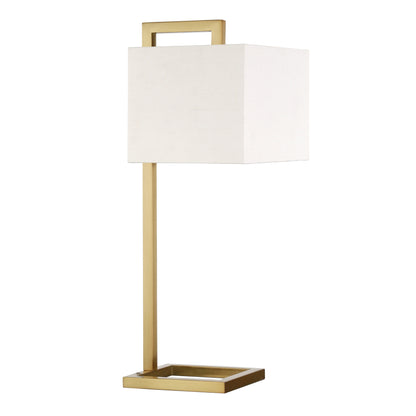 Gold Table Lamp w/ Shade