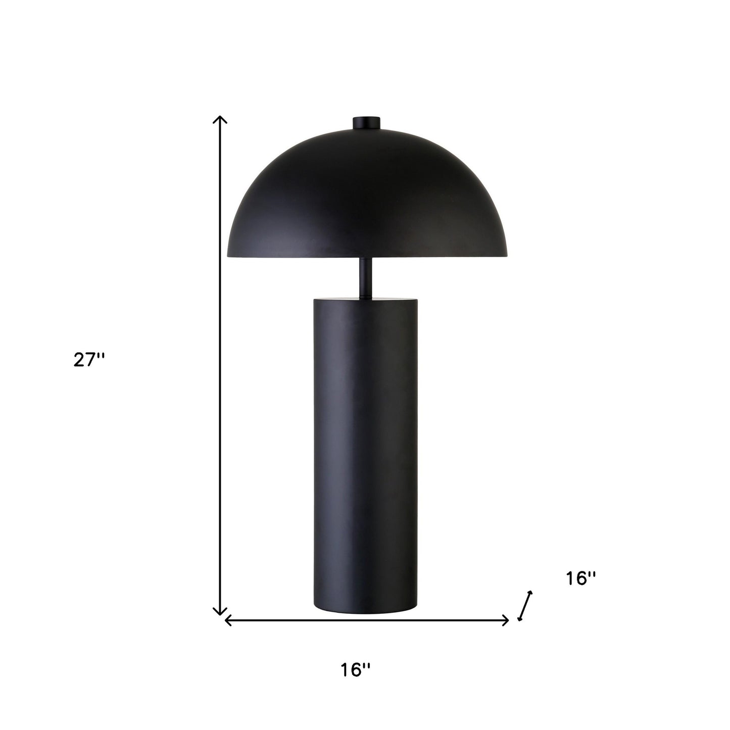 Black Table Lamp w/ Shade