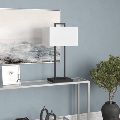 Black Table Lamp w/ Shade