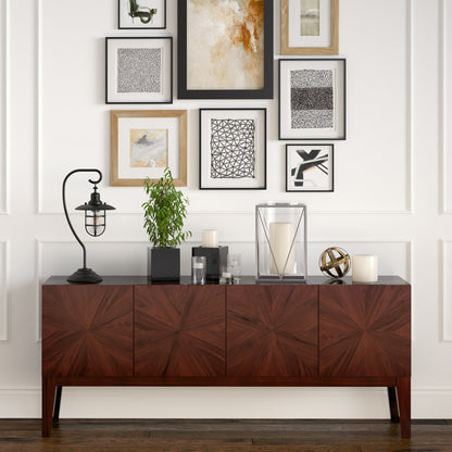 Black Table Lamp w/ Black Cage Shade