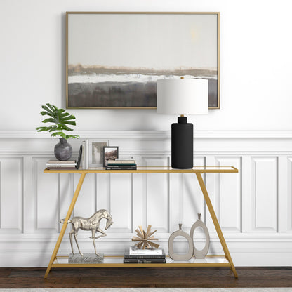 Black Table Lamp w/ Shade