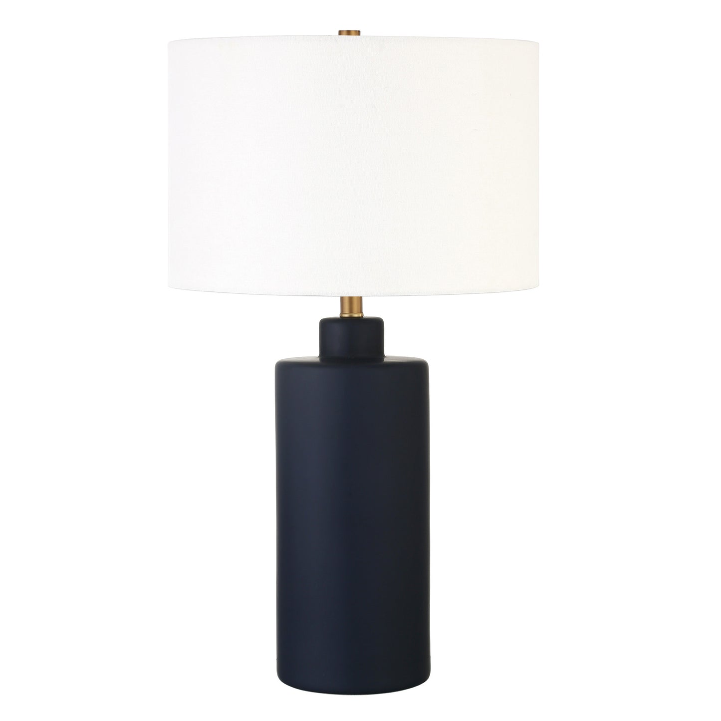 Navy Blue Table Lamp w/ Shade