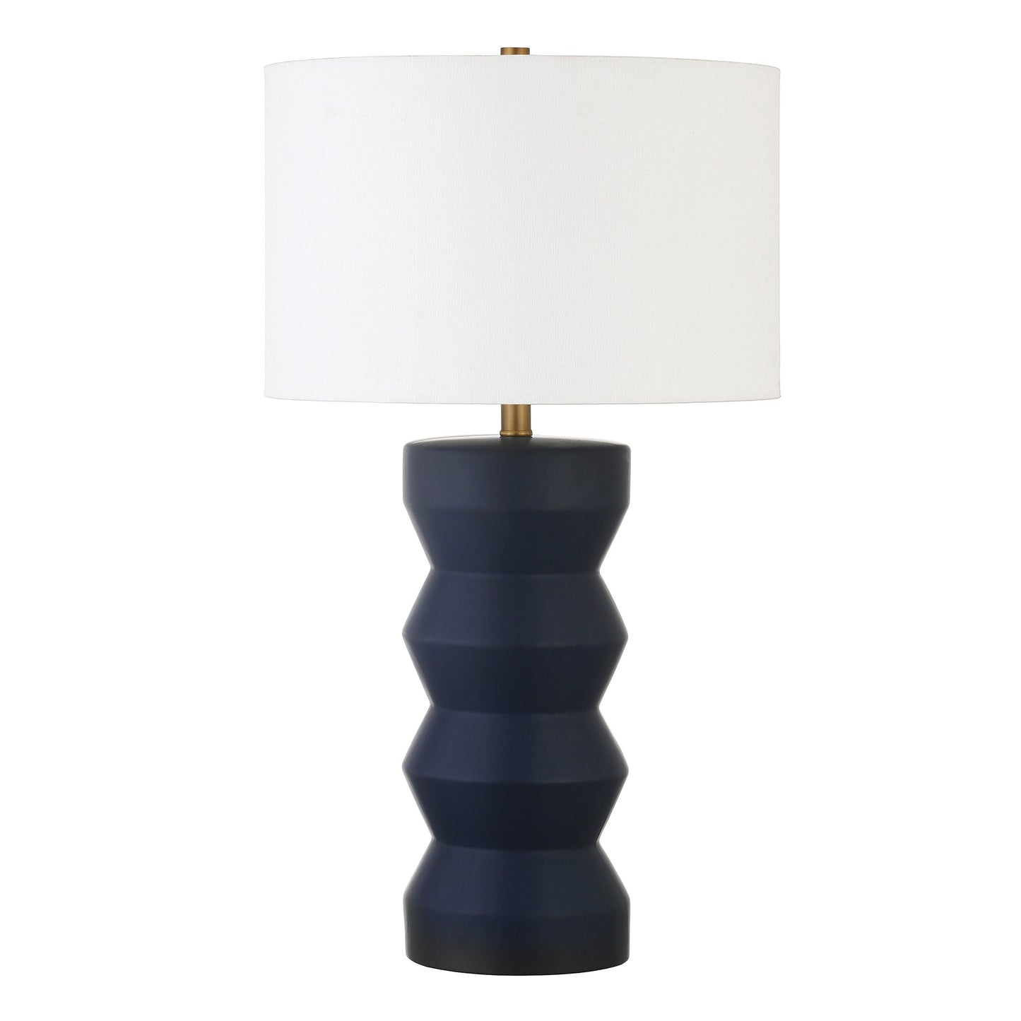 Navy Blue Table Lamp w/ Shade