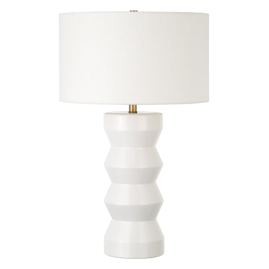 White Table Lamp w/ Shade