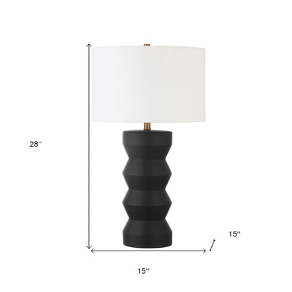 Black Table Lamp w/ Shade