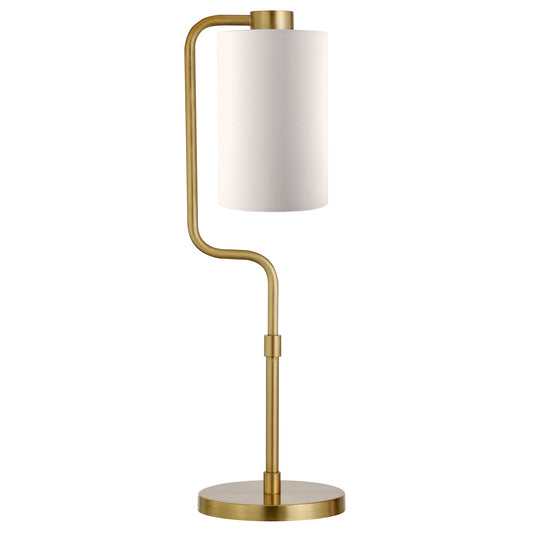 Brass Table Lamp w/ Shade