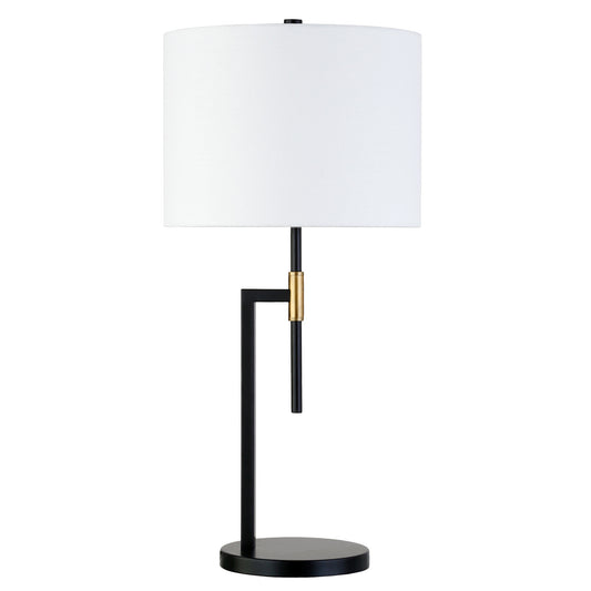 Black & Gold Table Lamp w/ Shade